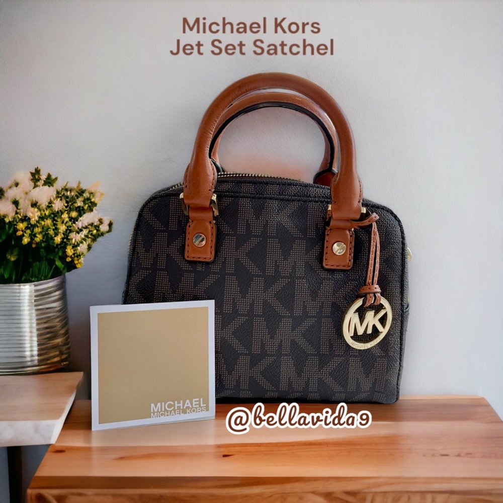 NWOT - Michael Kors Jet Set Small Satchel Handbag